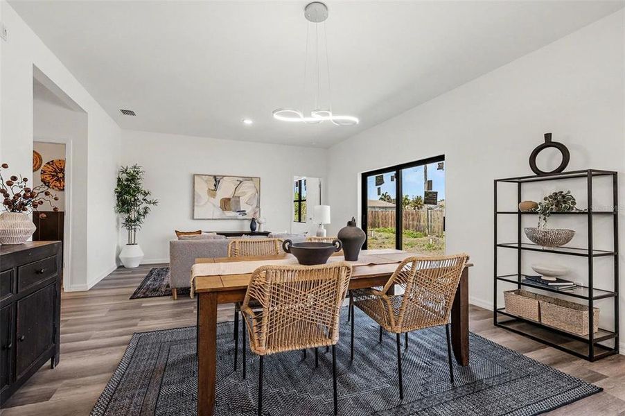 Furnished interior view inside a new home in , Cape Coral (Image 11).