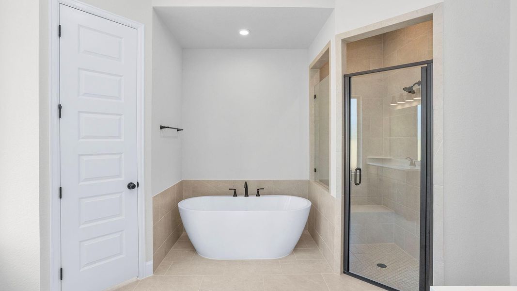 Furnished interior view inside a new home in Audubon, Magnolia (Image 9).