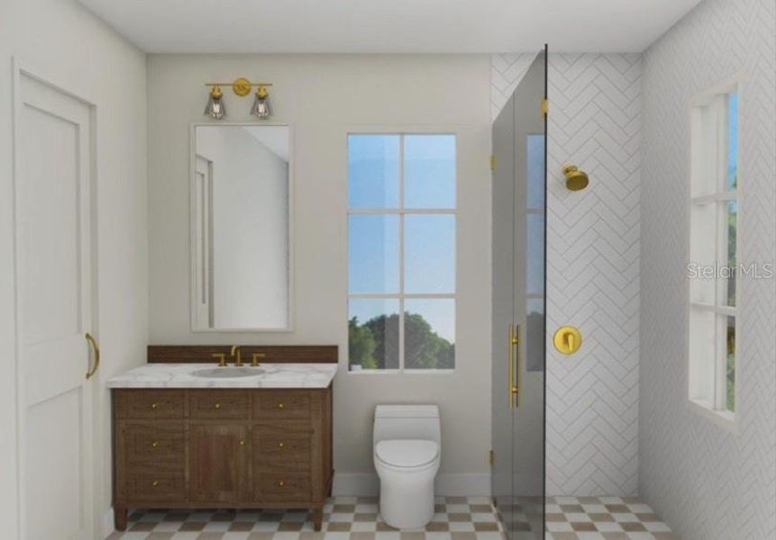 Furnished interior view inside a new home in , Orlando (Image 12). Furnished interior view inside a new home in , Orlando (Image 12).