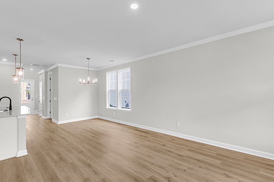 Spacious, unfurnished interior of a new home in Pineland Preserve, Summerville (Image 24).