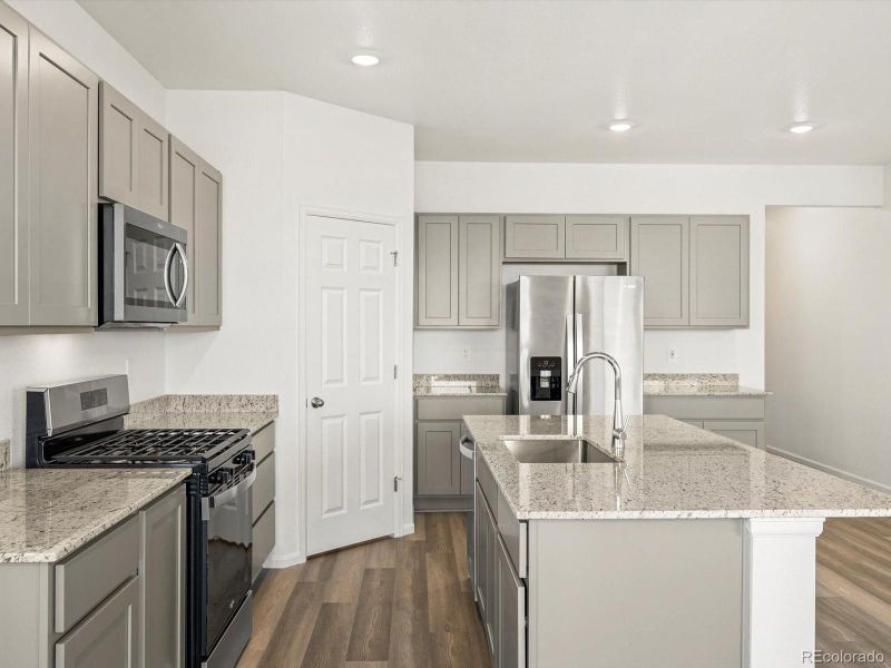 Furnished interior view inside a new home in Poudre Heights: The Lakes Collection, Windsor (Image 9). Furnished interior view inside a new home in Poudre Heights: The Lakes Collection, Windsor (Image 9).