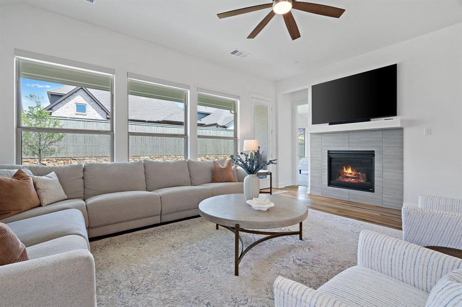 Cozy up to the fire on those cold, winter nights. Cozy up to the fire on those cold, winter nights.