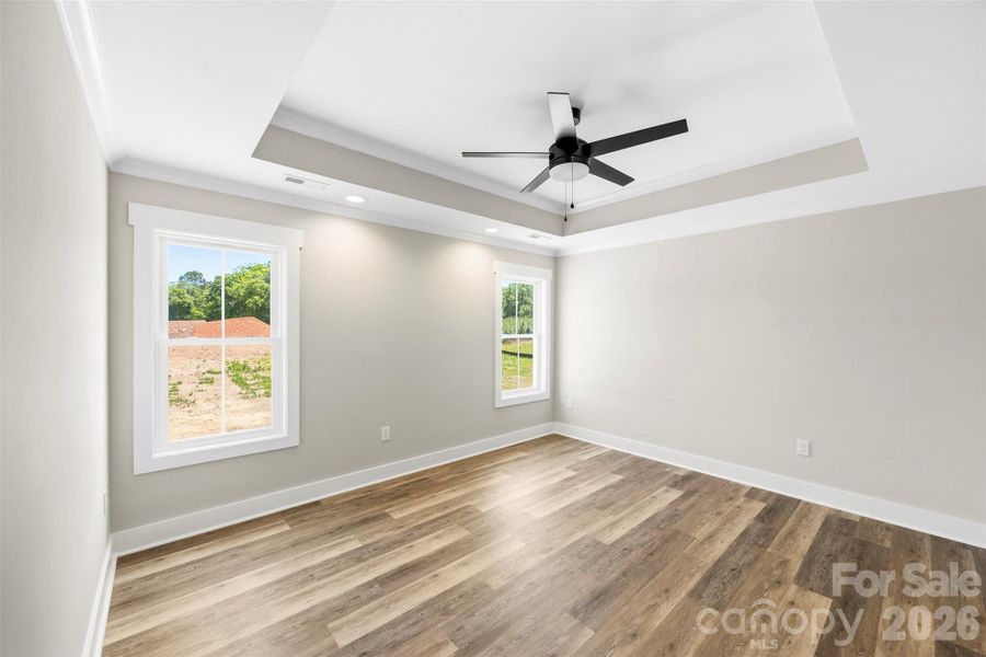 Primary with Tray Ceilings