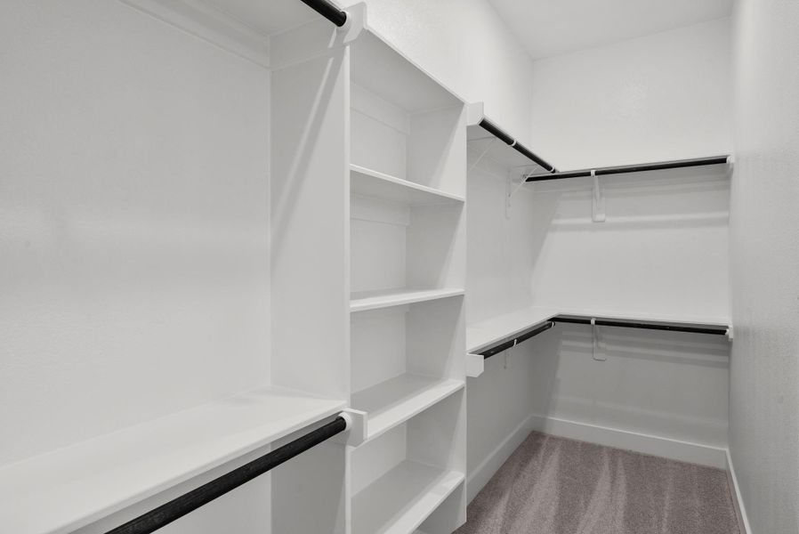 Furnished interior view inside a new home in The Trails, New Caney (Image 10).