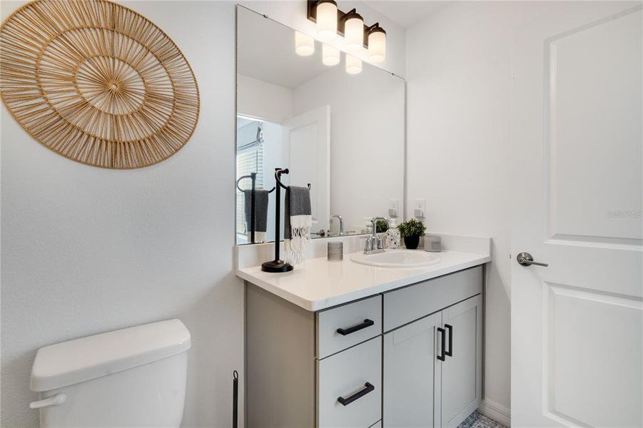 Furnished interior view inside a new home in , Sarasota (Image 33).