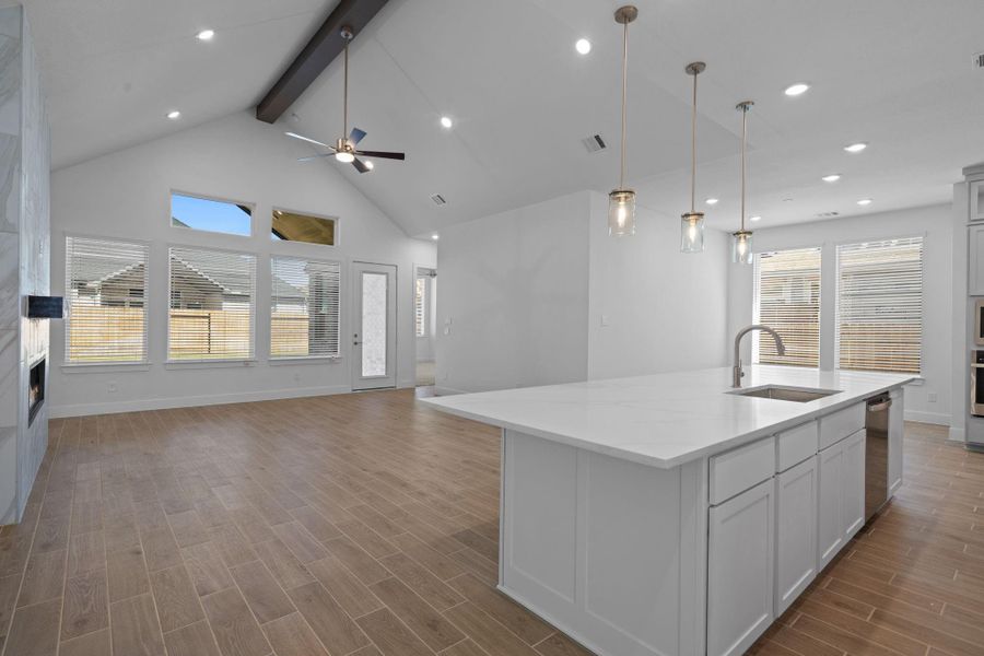 Furnished interior view inside a new home in Attwater, Waller (Image 8).