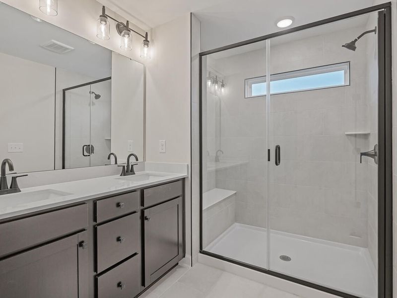 Furnished interior view inside a new home in Camden Park, Knightdale (Image 12).