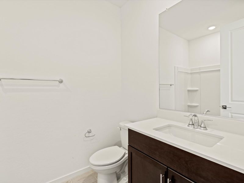 Furnished interior view inside a new home in Entrada Reserve Series, Tolleson (Image 8).