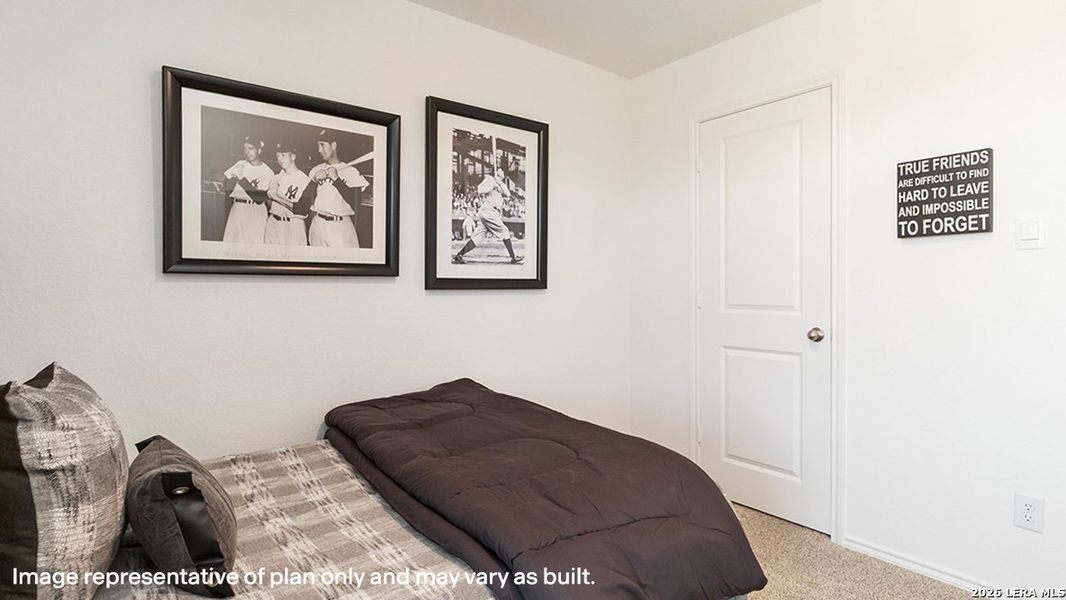Furnished interior view inside a new home in Redbird Ranch, San Antonio (Image 19).