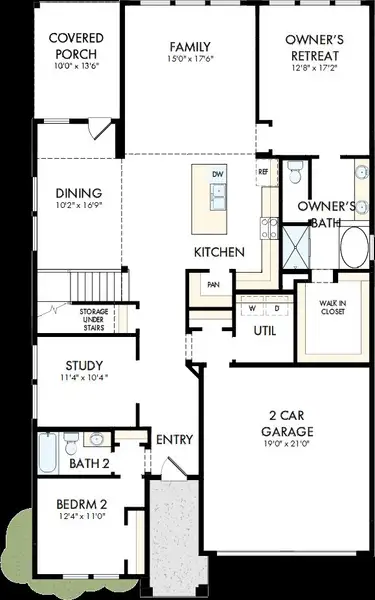 2D floor plan layout of this home in Creekshaw – Classic, Royse City, TX (Image 2). 2D floor plan layout of this home in Creekshaw – Classic, Royse City, TX (Image 2).