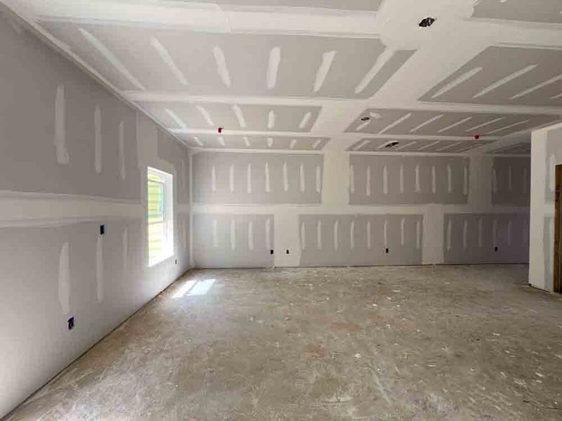 Family Room Construction Progress