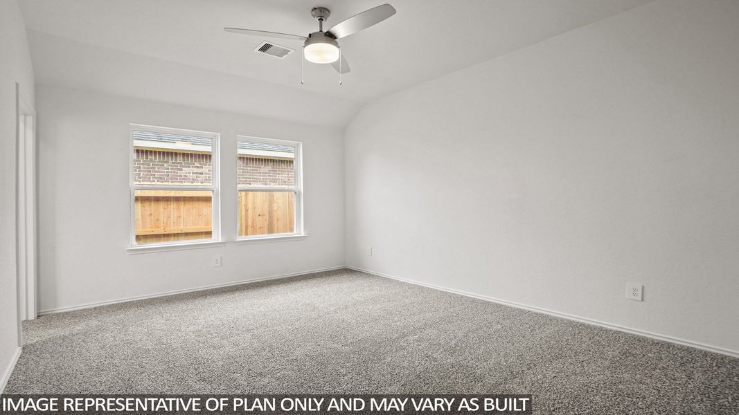 Spacious, unfurnished interior of a new home in Cypress Green, Tomball (Image 22).