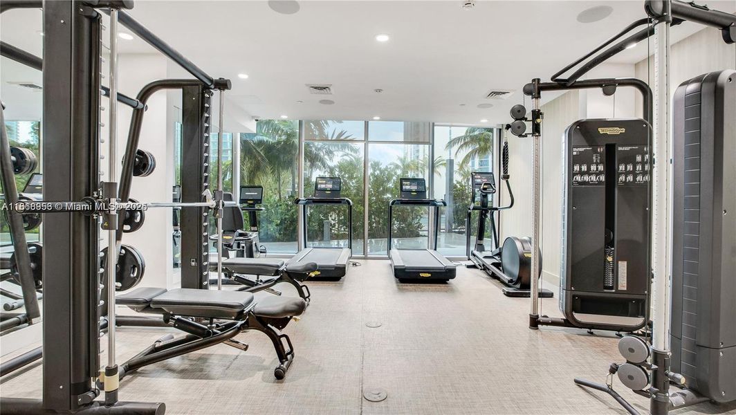 Furnished interior view inside a new home in , Sunny Isles Beach (Image 8).