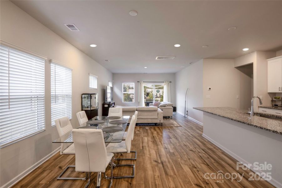 Furnished interior view inside a new home in , York (Image 6). Furnished interior view inside a new home in , York (Image 6).