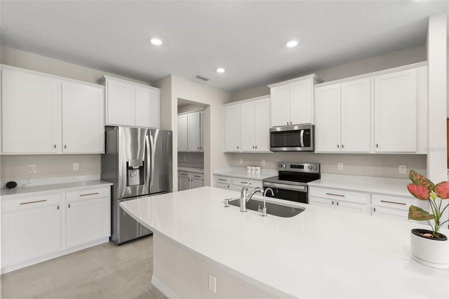 Furnished interior view inside a new home in Deerbrook, Land O' Lakes (Image 13).