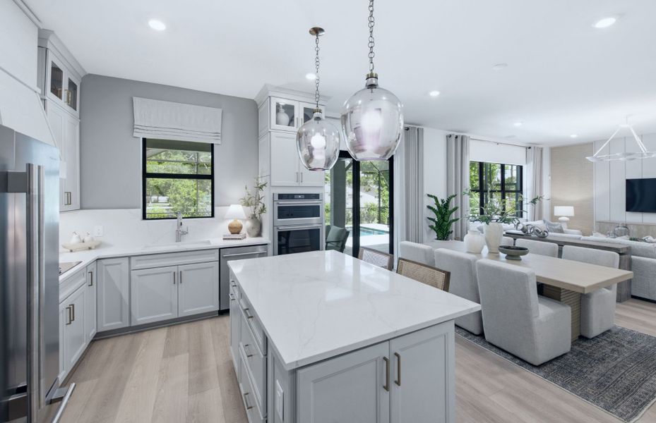 Representative furnished interior of a home built from the Imperial by Pulte Homes in Grandura, Sarasota (Image 19). Representative furnished interior of a home built from the Imperial by Pulte Homes in Grandura, Sarasota (Image 19).
