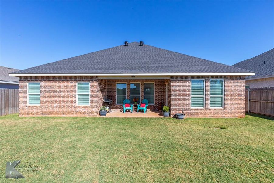 Exterior details and patio area of a home in , Abilene (Image 20). Exterior details and patio area of a home in , Abilene (Image 20).