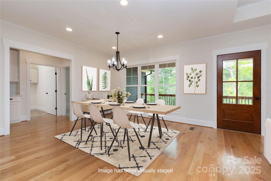 Dining Room - Virtually Staged Dining Room - Virtually Staged