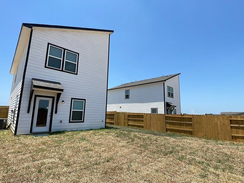 Exterior details and patio area of a home in , Cleveland (Image 2). Exterior details and patio area of a home in , Cleveland (Image 2).