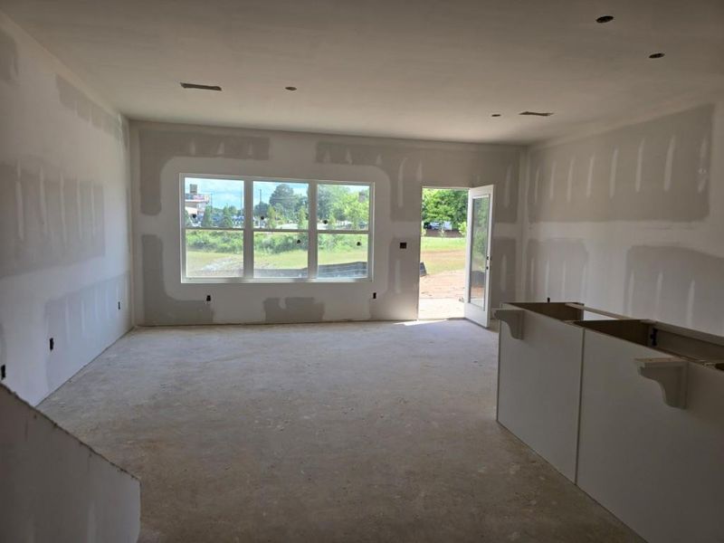 Furnished interior view inside a new home in The Reserve At Clock Tower, Douglasville (Image 8).
