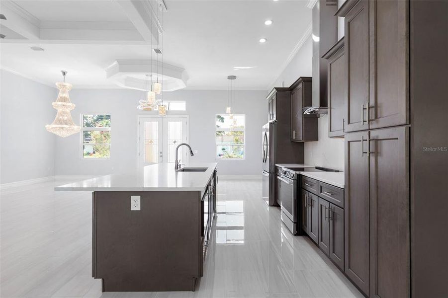 Furnished interior view inside a new home in , Palm Coast (Image 15).