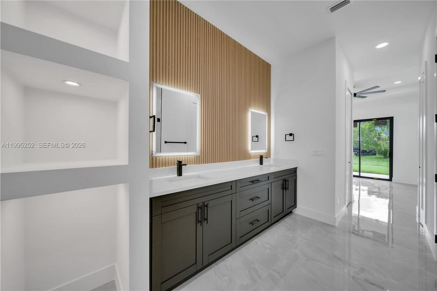 Furnished interior view inside a new home in , Cape Coral (Image 10).