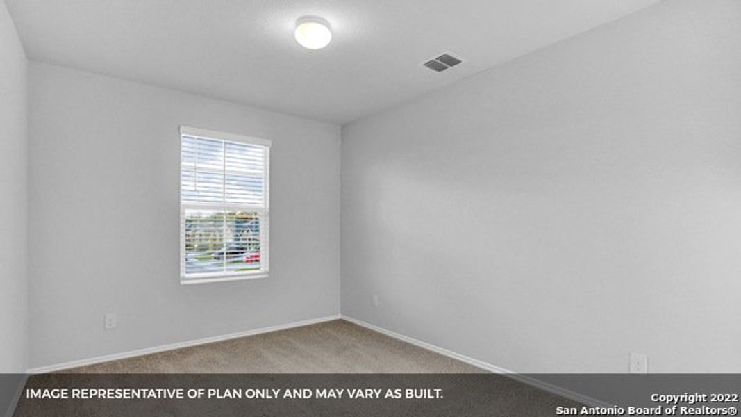 Spacious, unfurnished interior of a new home in Brookstone Creek, San Antonio (Image 20).