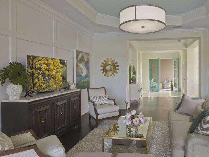 Furnished interior view inside a new home in Palm Grove, Bradenton (Image 10).