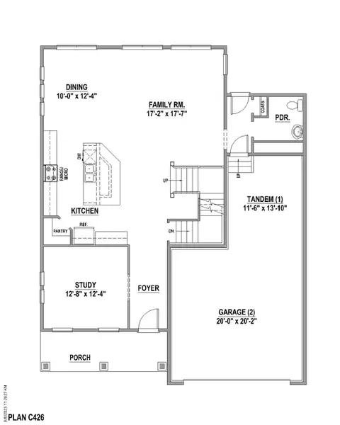 Plan C426 1st Floor