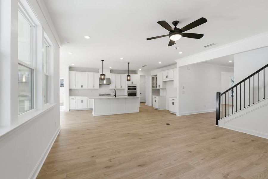 Representative unfurnished interior of a home built from the Stockbridge by Taylor Morrison in Reserve at Hickory Walk, Kennesaw (Image 32).