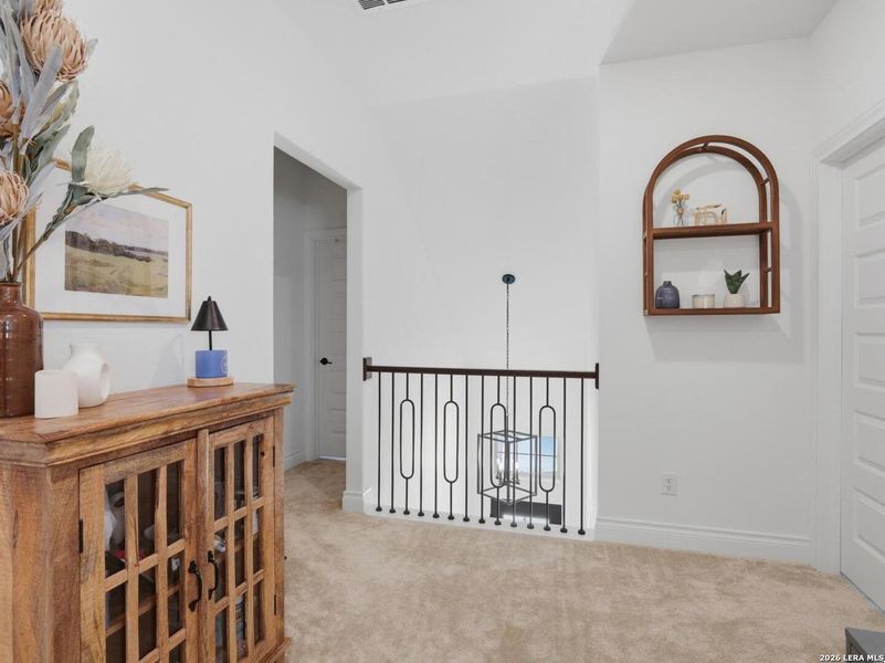 Furnished interior view inside a new home in Corley Farms, Boerne (Image 7).