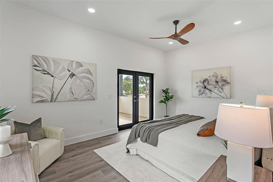 Furnished interior view inside a new home in , St. Petersburg (Image 10).