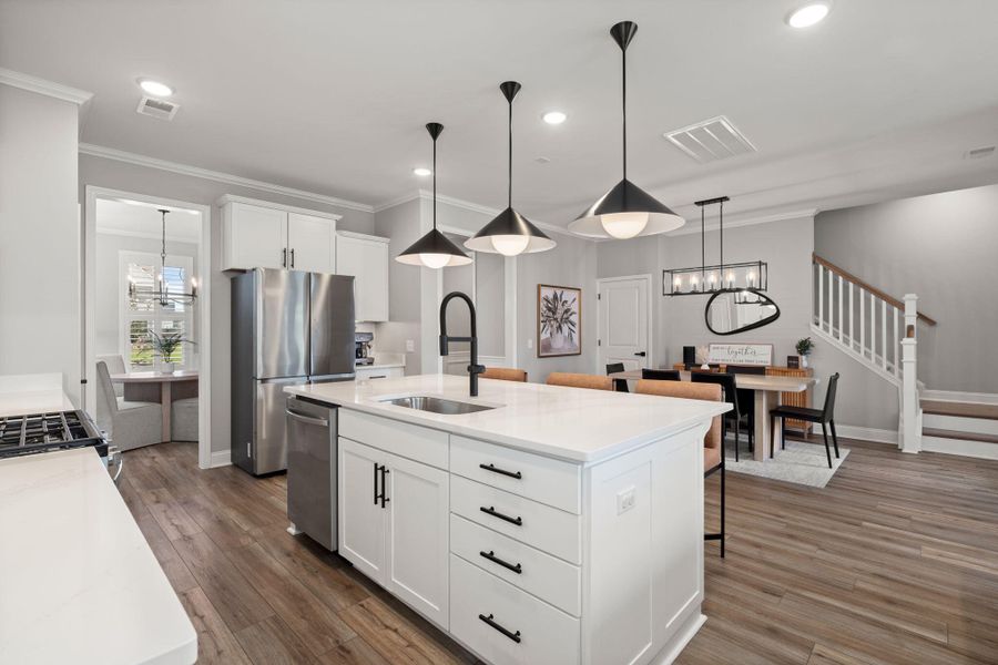 Furnished interior view inside a new home in Nexton, Summerville (Image 44). Furnished interior view inside a new home in Nexton, Summerville (Image 44).
