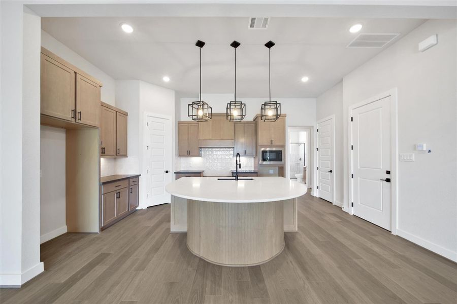 Furnished interior view inside a new home in Lago Pointe, Seabrook (Image 11).