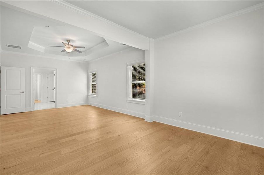Spacious, unfurnished interior of a new home in The Landing at Miller’s Ferry, Adairsville (Image 24). Spacious, unfurnished interior of a new home in The Landing at Miller’s Ferry, Adairsville (Image 24).