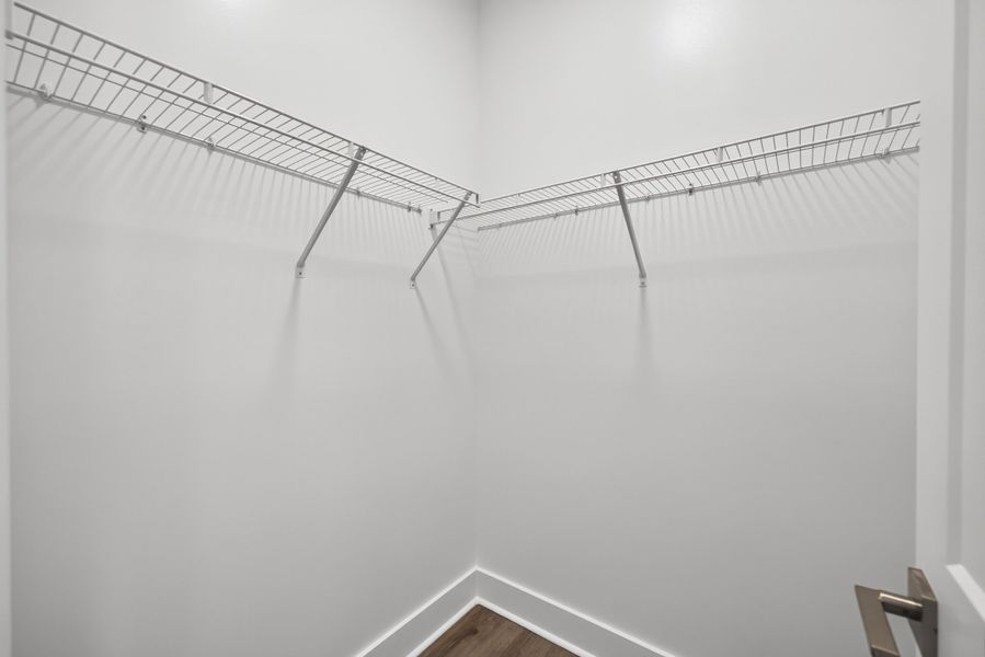 Representative unfurnished interior of a home built from the Weston End Unit by Baker Residential in Parc at Bradley Farm, Apex (Image 24).