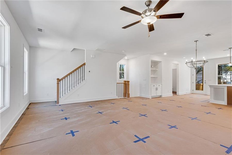 In-progress construction of a new home in , Suwanee, GA (Image 18).