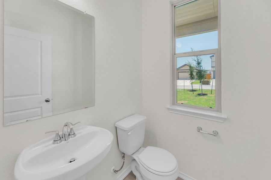 Furnished interior view inside a new home in Sonterra - Cool Water, Jarrell (Image 13).