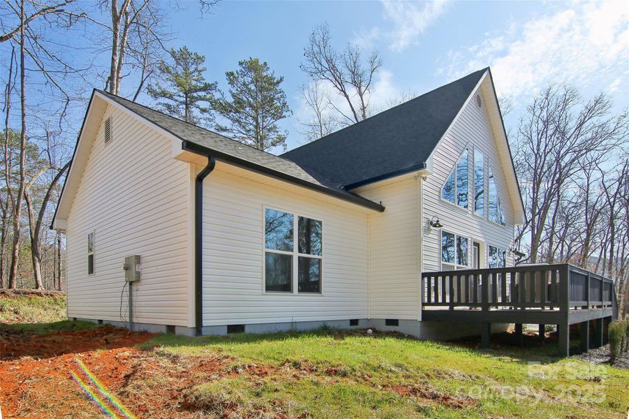 Front exterior of a new home in , Bryson City, NC, highlighting curb appeal (Image 27).