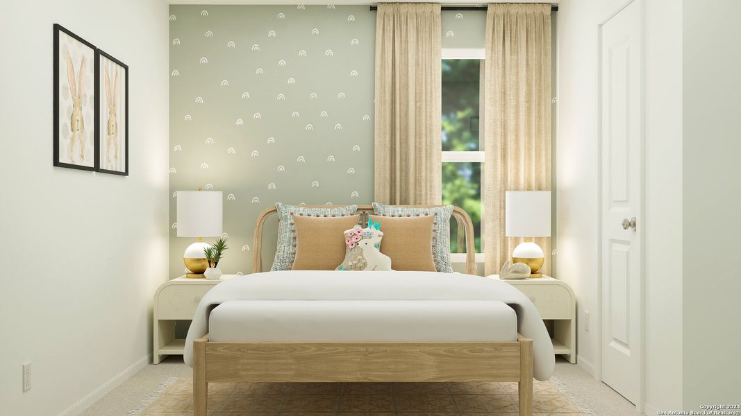 Furnished interior view inside a new home in Stone Garden, Elmendorf (Image 5).