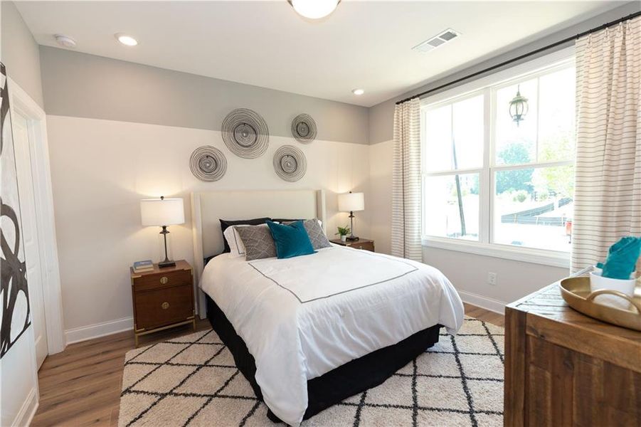 Furnished interior view inside a new home in Waterhaven, Cumming (Image 6).