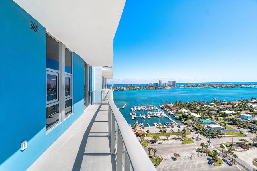 Bedroom 2 and 3 Terrace - East