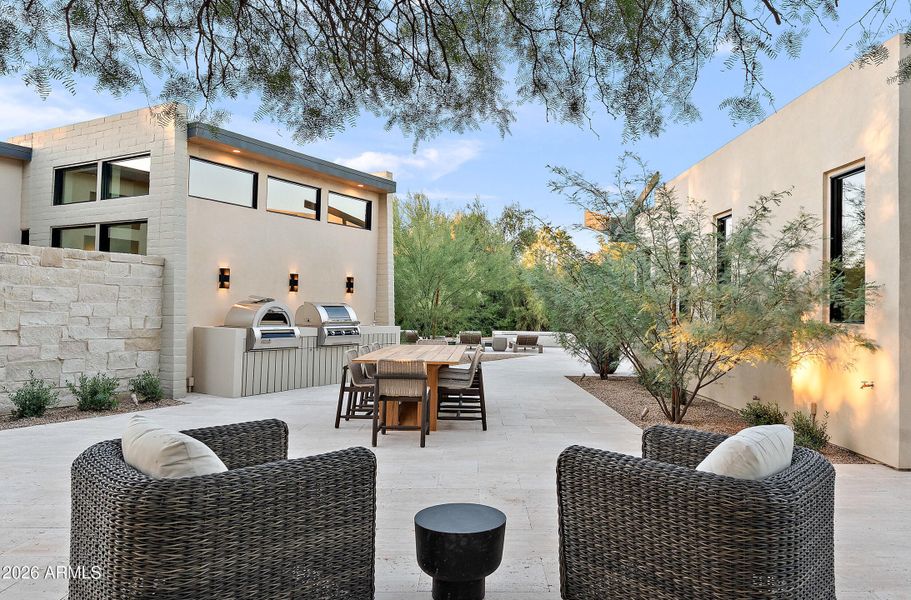 Outdoor entertaining