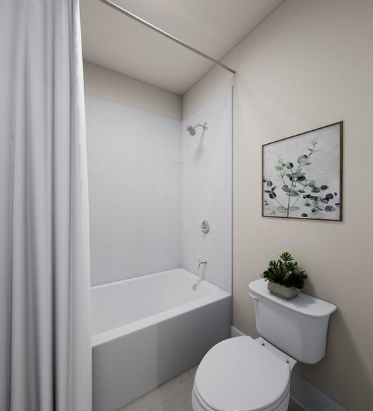 Representative furnished interior of a home built from the Magnolia by Tri Pointe Homes in The Retreat at Harvest, Argyle (Image 15).