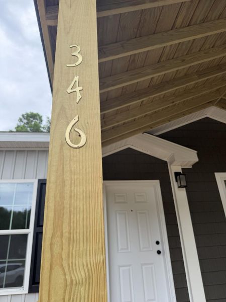 Exterior details and patio area of a home in , St. George (Image 15). Exterior details and patio area of a home in , St. George (Image 15).