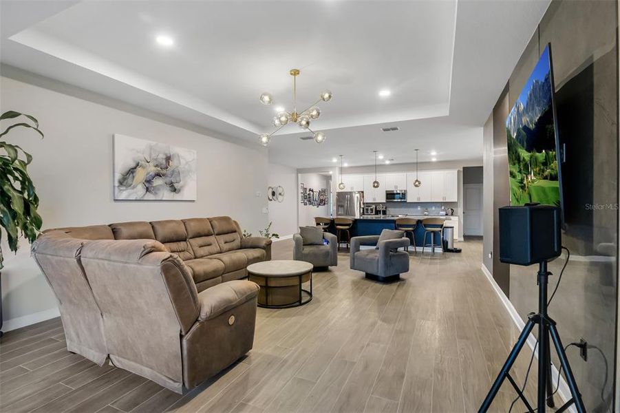 Furnished interior view inside a new home in Wellness Ridge: Chateau Collection, Clermont (Image 16).