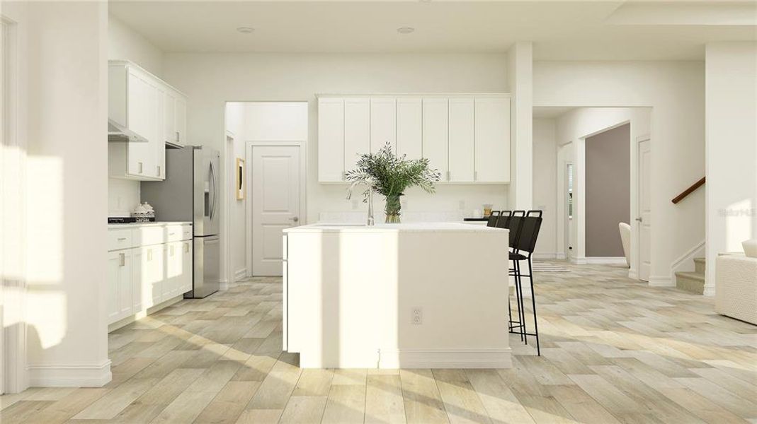 Furnished interior view inside a new home in Two Rivers: The Executives, Zephyrhills (Image 3).