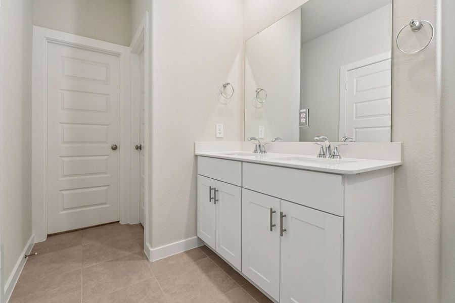 Photo is not of the actual home, but is an inspirational photo of builder’s model home and may depict options, furnishings, and/or decorator features that are not included