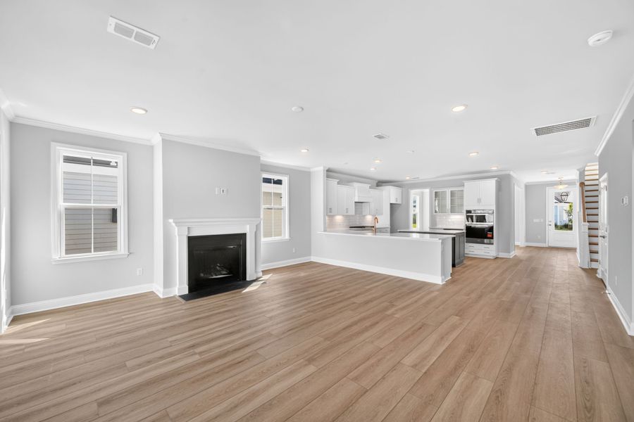 Spacious, unfurnished interior of a new home in Nexton, Summerville (Image 19). Spacious, unfurnished interior of a new home in Nexton, Summerville (Image 19).