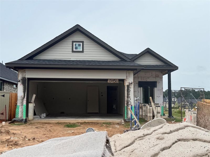 In-progress construction of a new home in Audubon, Magnolia, TX (Image 20).